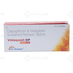Vildaquest DP 10/100mg Tablet SR 10s
