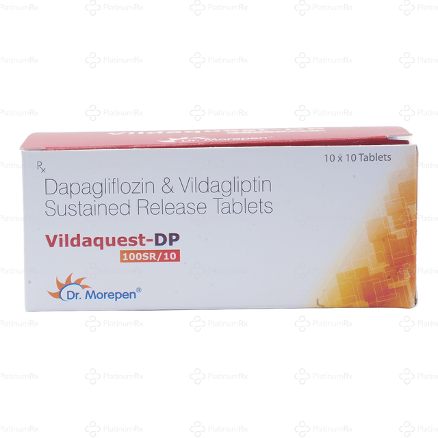 Vildaquest DP 10/100mg Tablet SR 10s