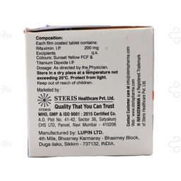 Rifaxemania 200mg Tablet 10s