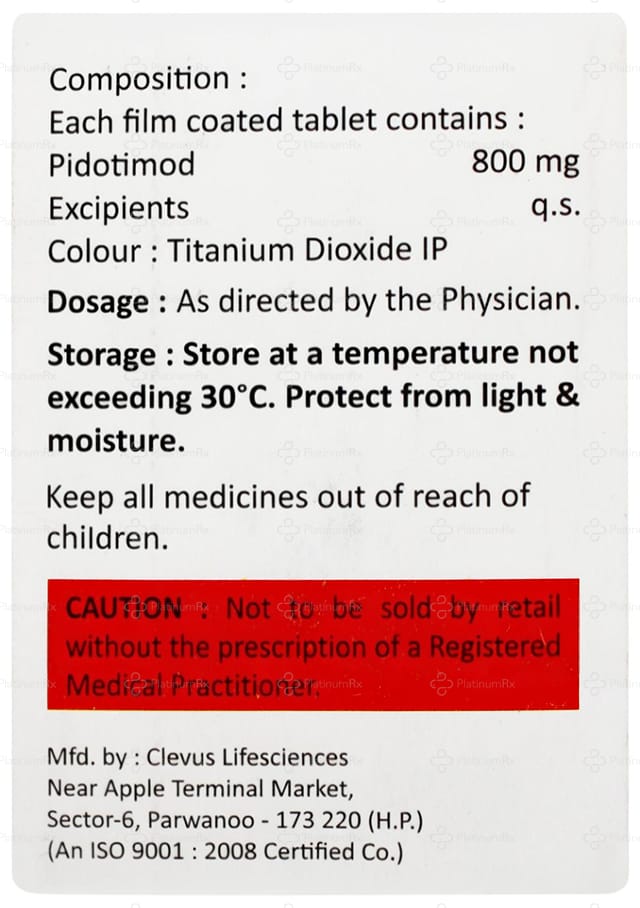 Imudot 800mg Tablet 10s