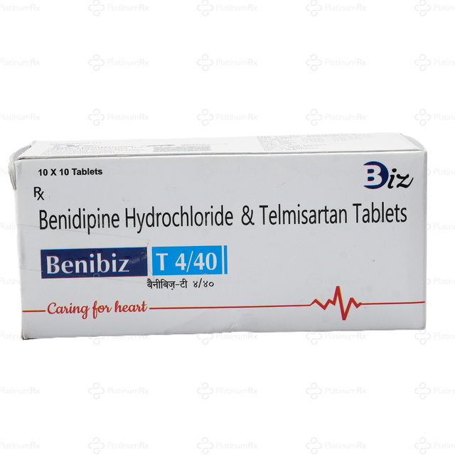 Benibiz T 4/40mg Tablet 10s