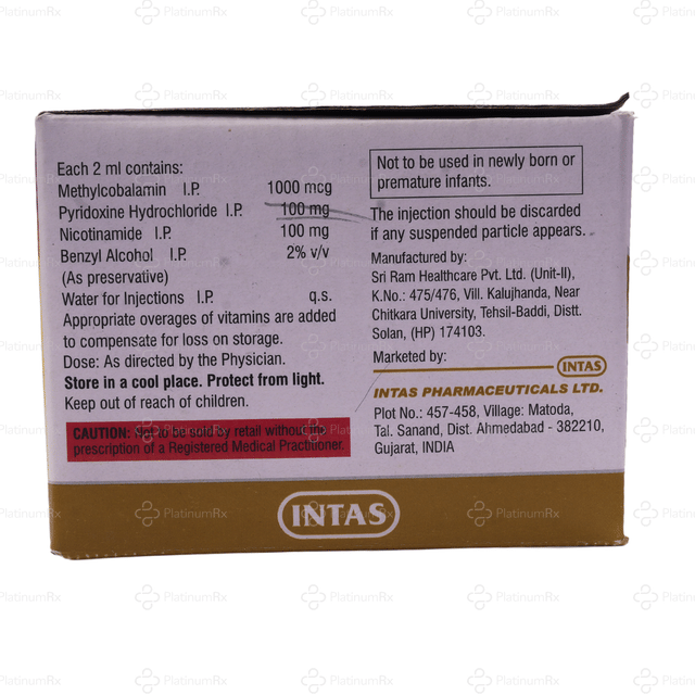 Mecofol Plus Injection 2ml