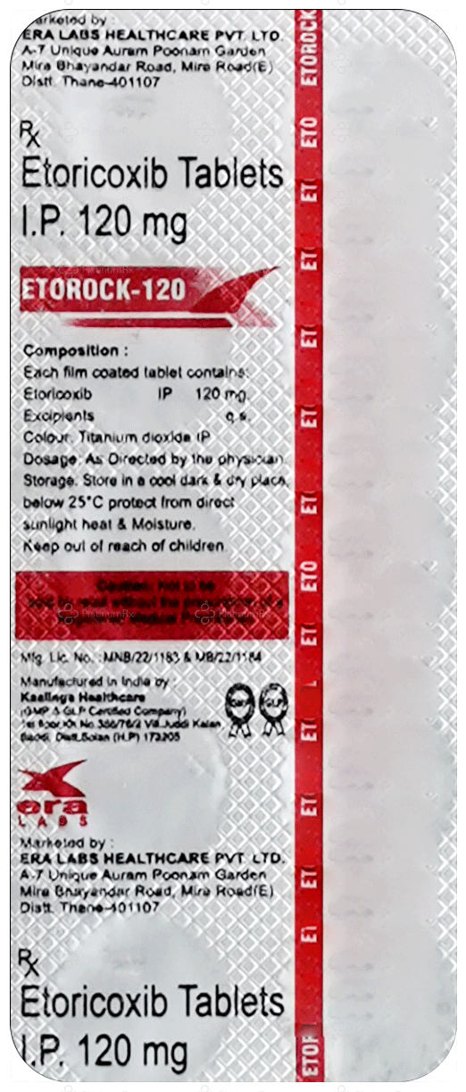 Etorock 120mg Tablet 10s