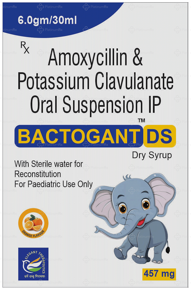Bactogant DS 400/57mg Orange Oral Suspension 30ml