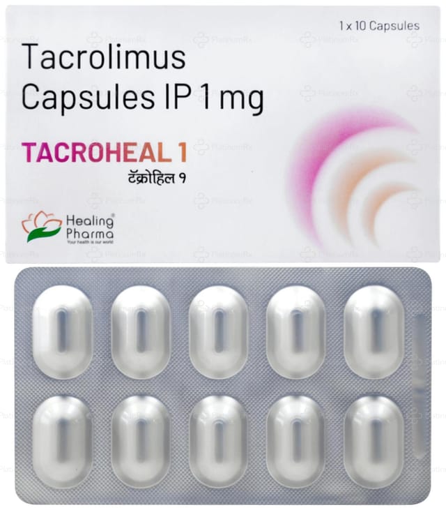 Tacroheal 1mg Capsule 10s