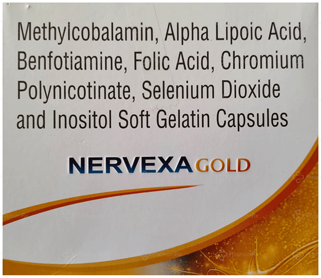 Nervexa Gold Softgel capsule 10s