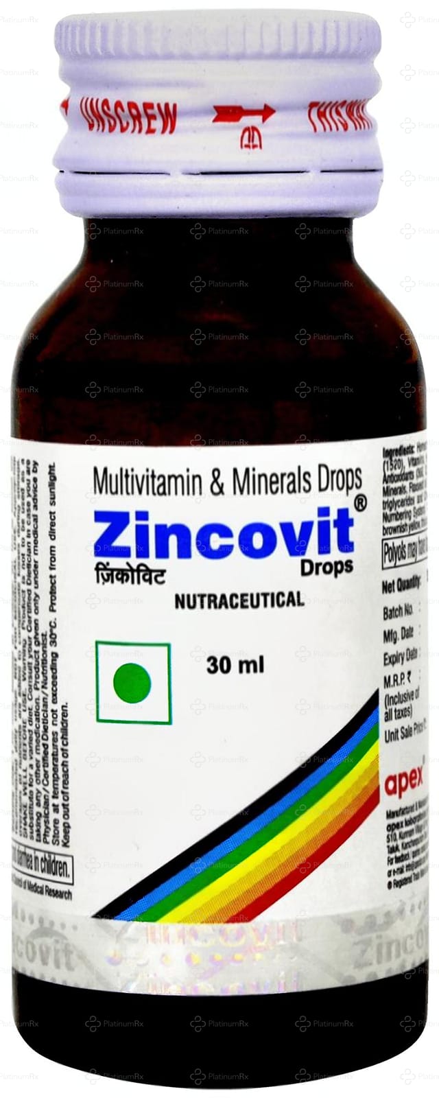 Zincovit Drops 30ml