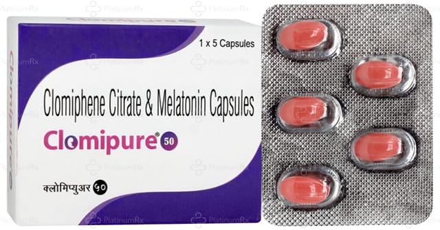 Clomipure 50/3mg Capsule 5s