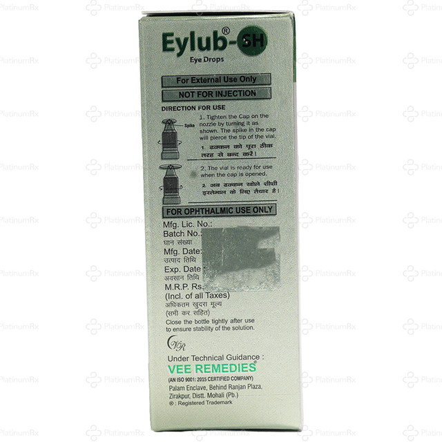 Eylub SH Eye Drop 10ml