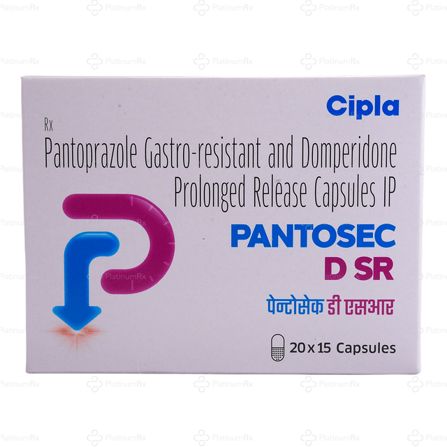 Pantosec DSR 30/40mg Capsule PR 15s