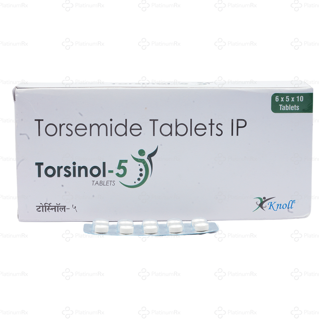 Torsinol 5mg Tablet 10s