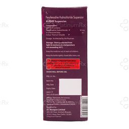 Alrgee Raspberry & Vanilla 30mg Oral Suspension 60ml