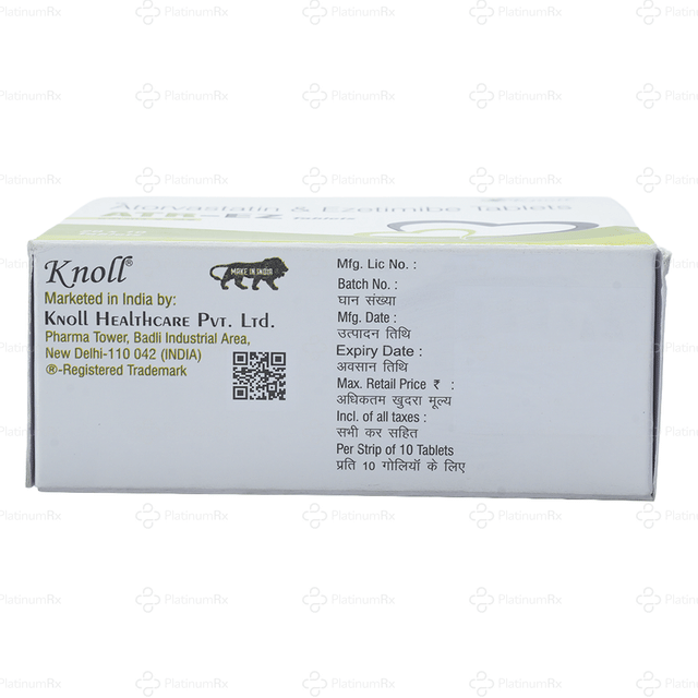 Atr EZ 10/10mg Tablet 10s