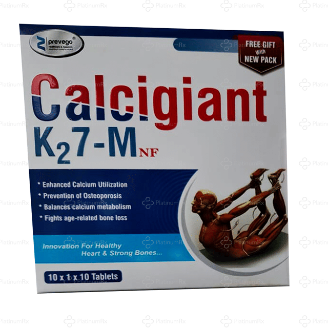 Calcigiant K27 M NF Tablet 10