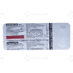 Dvenafax 50mg Tablet ER 10s