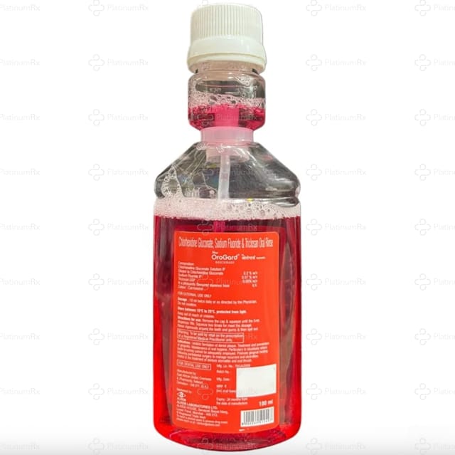 New Orogard Mouth Wash Red 100ml