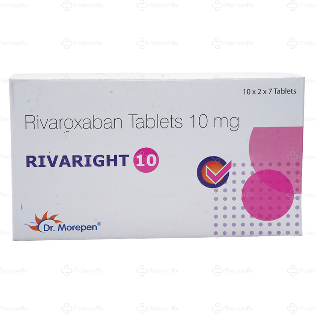 Rivaright 10mg Tablet 7s
