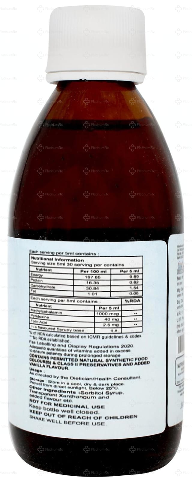 Micob Sugar Free Syrup 150ml