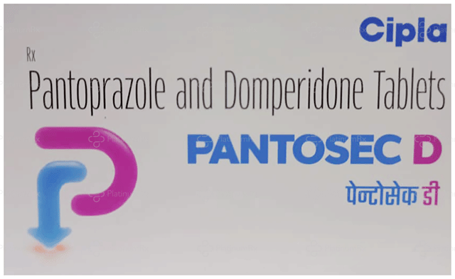 Pantosec D 10/40mg Tablet 15s