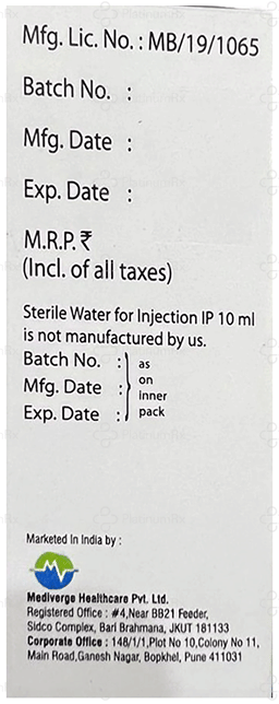Evercef 750mg Injection 1s