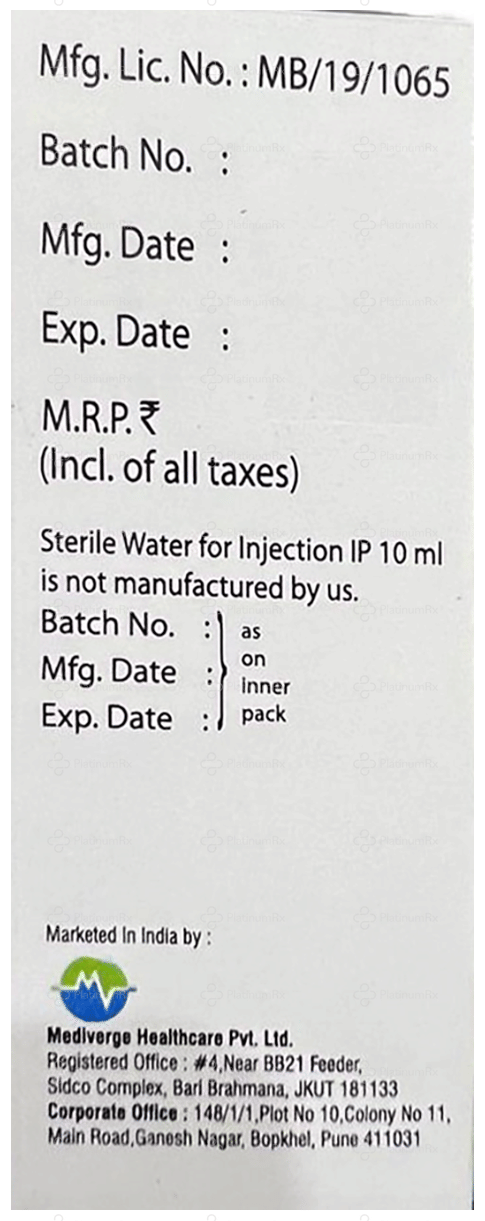 Evercef 750mg Injection 1s