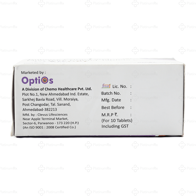 Glowopt 80/25mg Tablet 10s