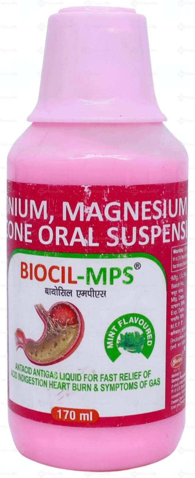 Biocil Mps (Mint) Oral Suspension 170ml