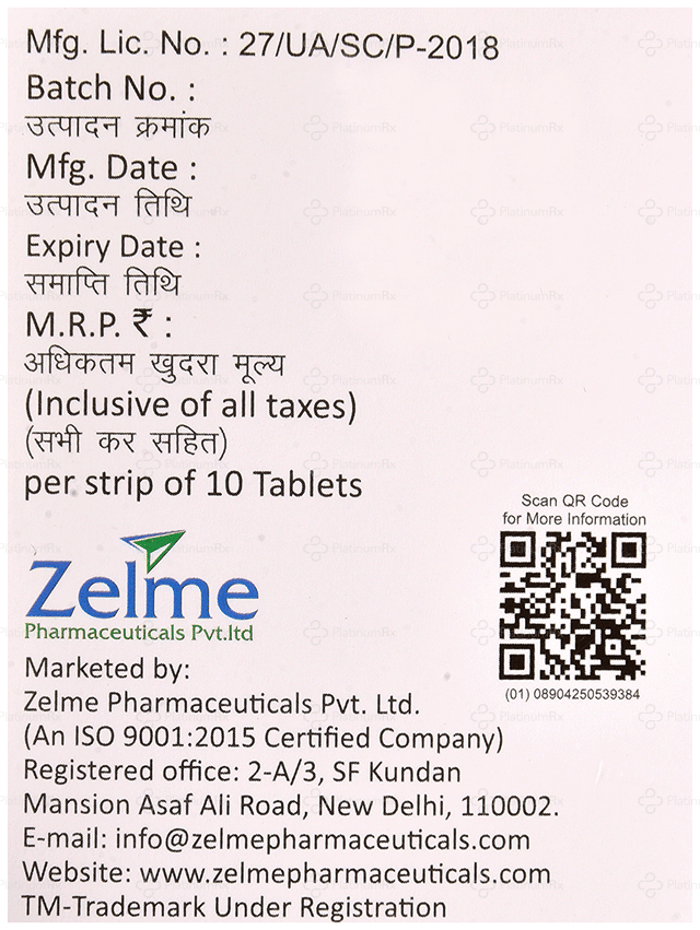 Dydrozel 10mg Tablet 10s