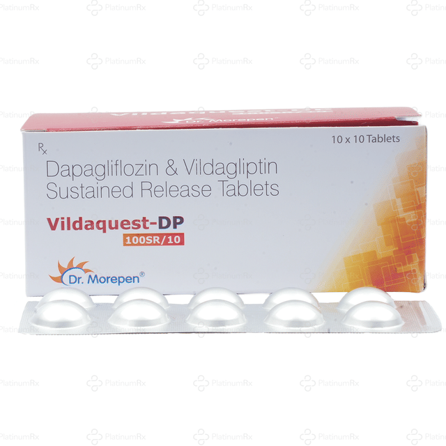 Vildaquest DP 10/100mg Tablet SR 10s