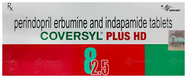 Coversyl Plus HD 8/2.5mg Tablet 10s
