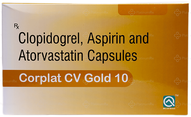 Corplat CV Gold 75/10/75mg Capsule 10s