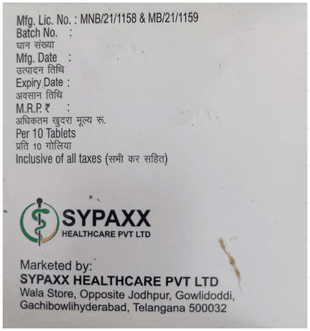 Syradol SP Tablet 10s