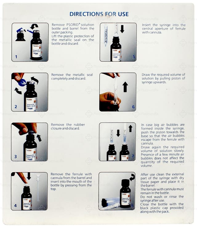 Psorid 100mg Oral Solution 50ml