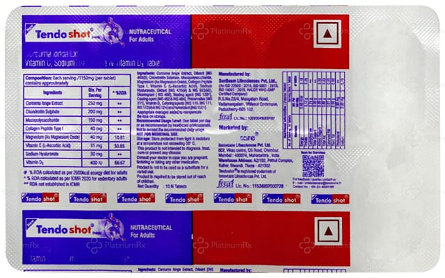 Tendoshot New Tablet 10s