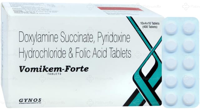 Vomikem Forte 5000mcg/20/20mg Tablet 10s