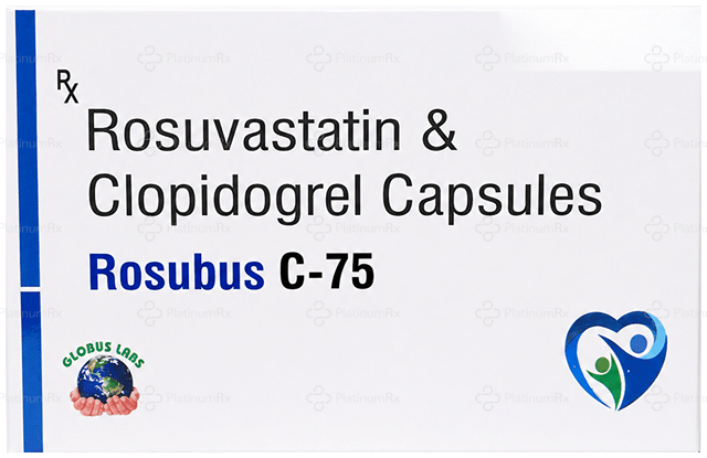 Rosubus C 75/10mg Capsule 10s