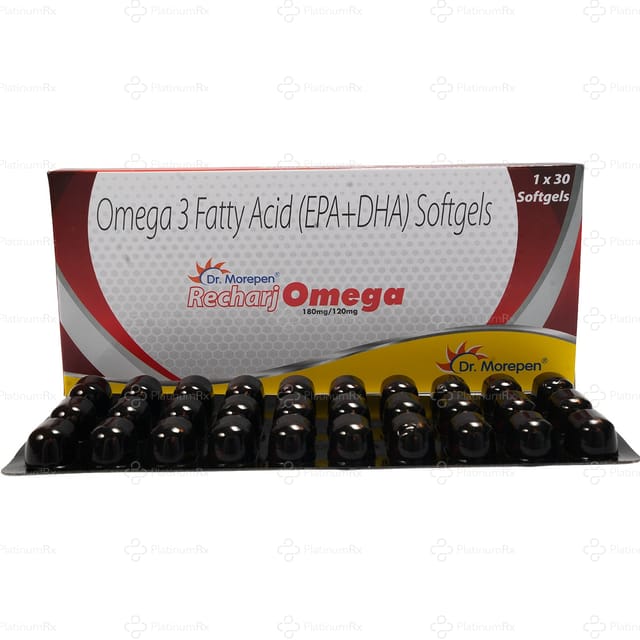 Recharj Omega 120/180mg Capsule 30s