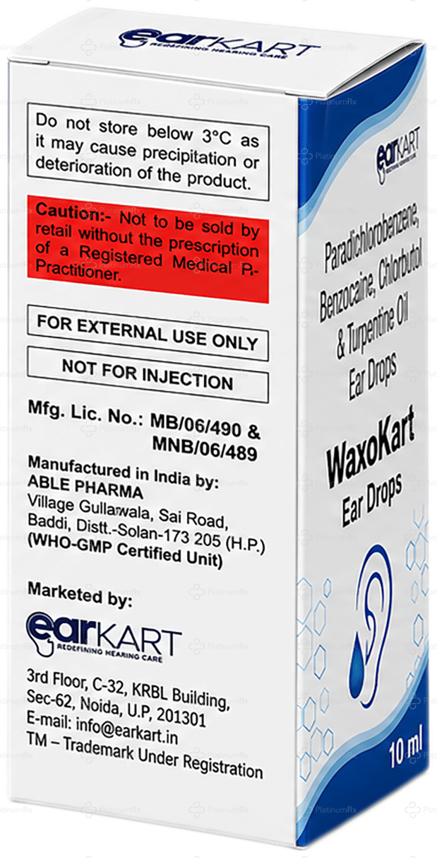 WaxoKart Ear Drop 10ml