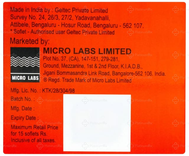 Z & B Multi Vitamin & Mineral Tablet Softlet 15s