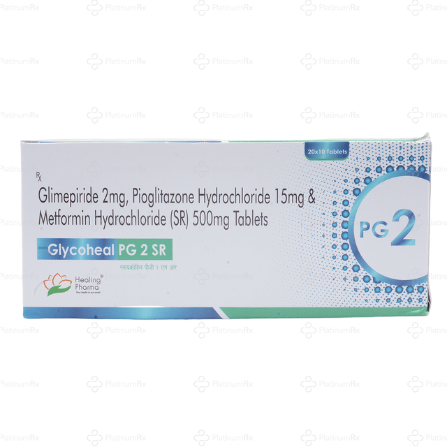 Glycoheal PG 2/500/15mg Tablet SR 10s
