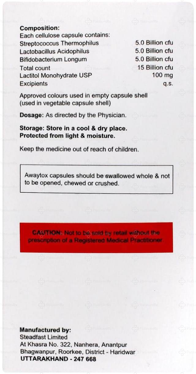 Awaytox Capsule 10s