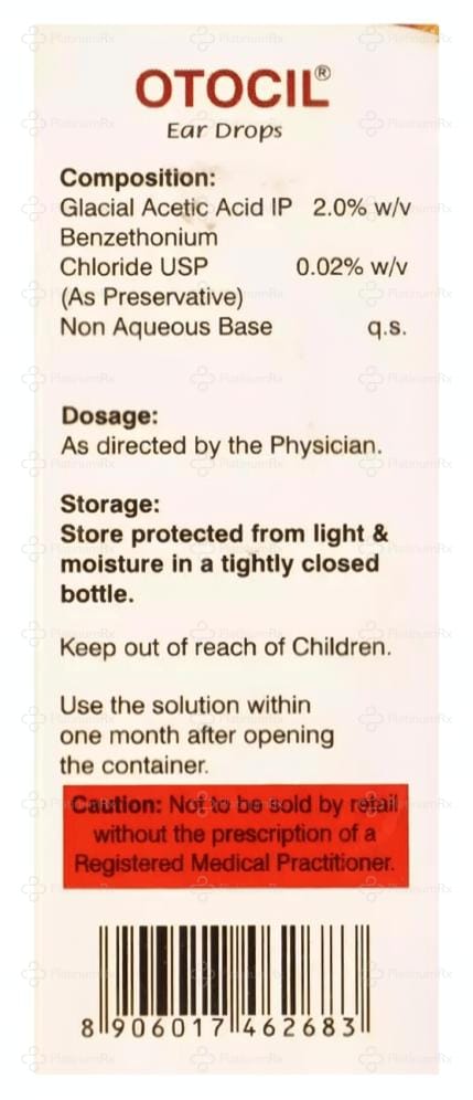 Otocil 2% Ear Drop 10ml