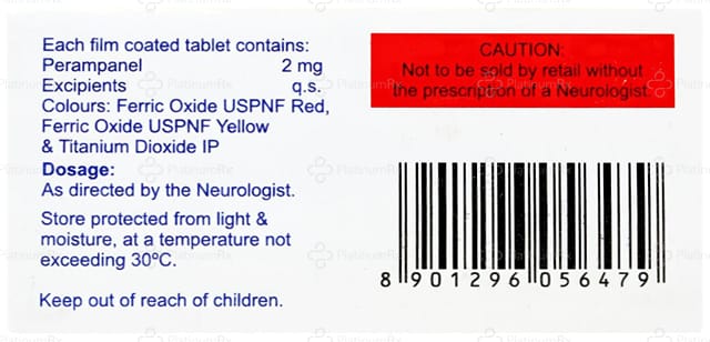 Ampanel 2mg Tablet 10s