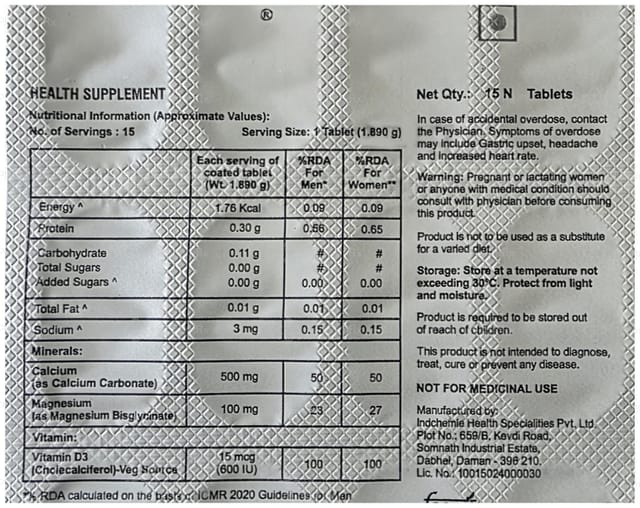 Gemcal 500mg Tablet 15s
