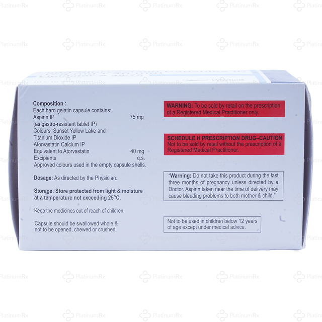 Lipidator A 40/75mg Capsule 10s