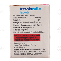 Atzolsmile 250mg Tablet 15s