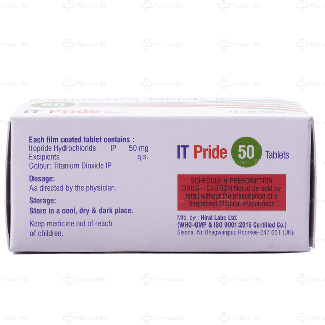 It Pride 50mg Tablet 10s
