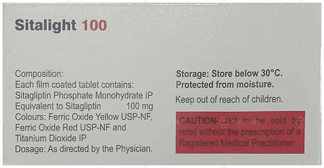 Sitalight 100mg Tablet 10s