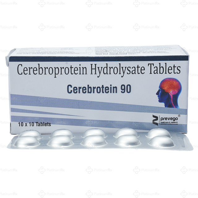 Cerebrotein 90mg Tablet 10s