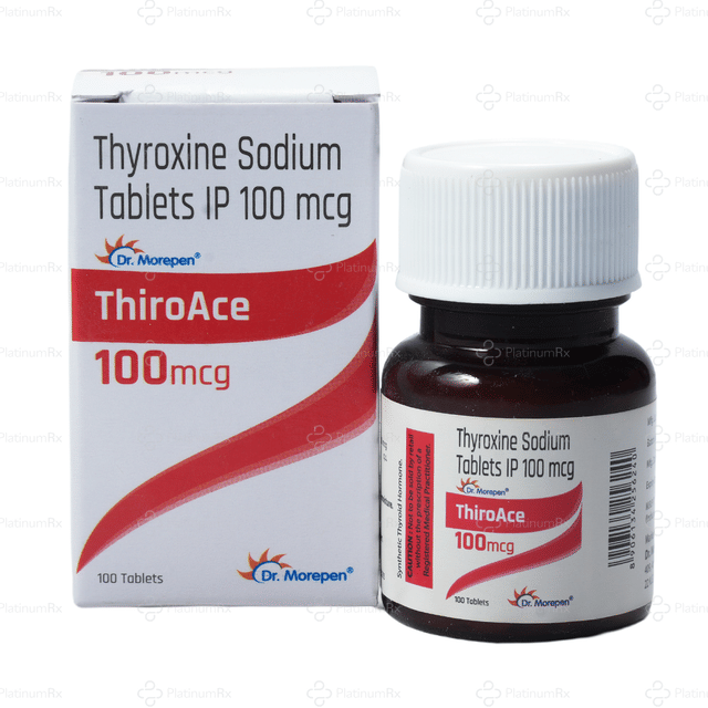 ThiroAce 100mcg Tablet 100s